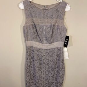 Gray Overlace Dress